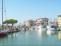 Der kleine Hafen im Zentrum von Caorle